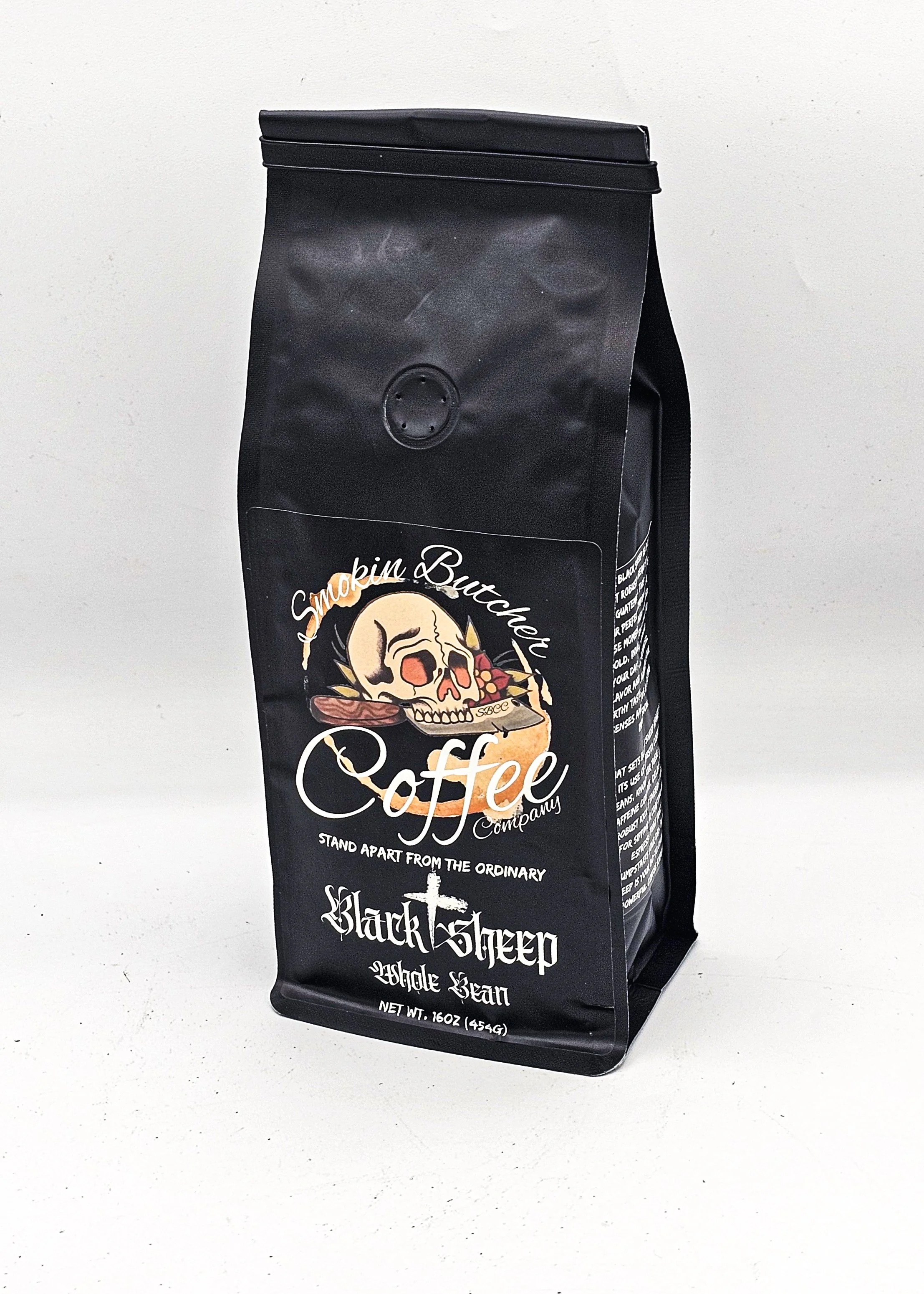 Black Sheep (Whole Bean) 16oz bag — Smokin Butcher Coffee